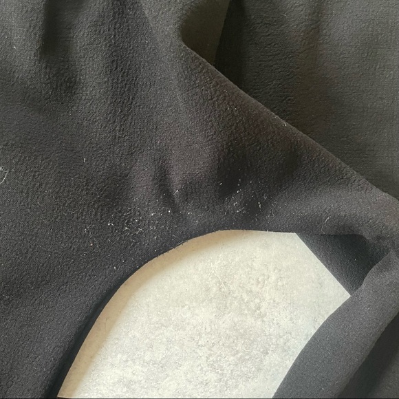 Porte de Bras Jazmin Solid Black Pant Size Medium - Picture 3 of 5